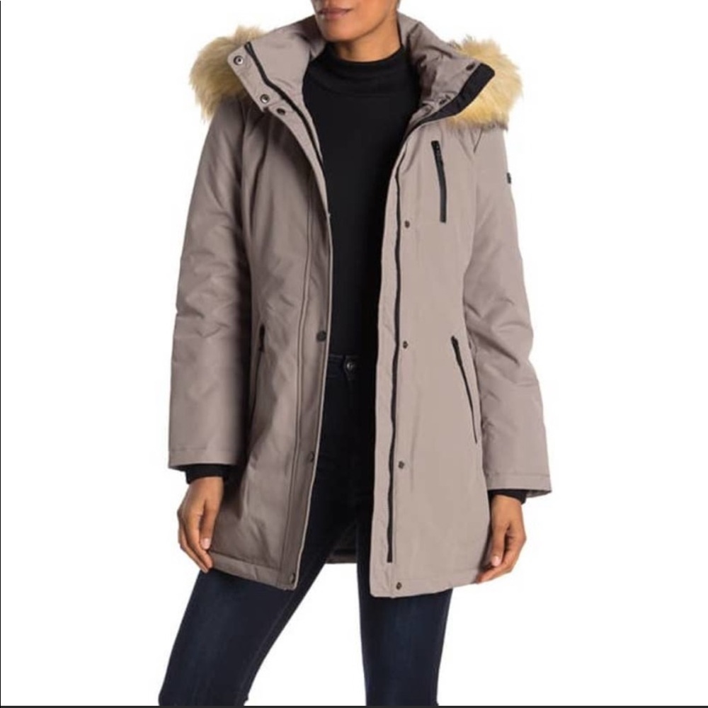 Grey Winter Coat Size S